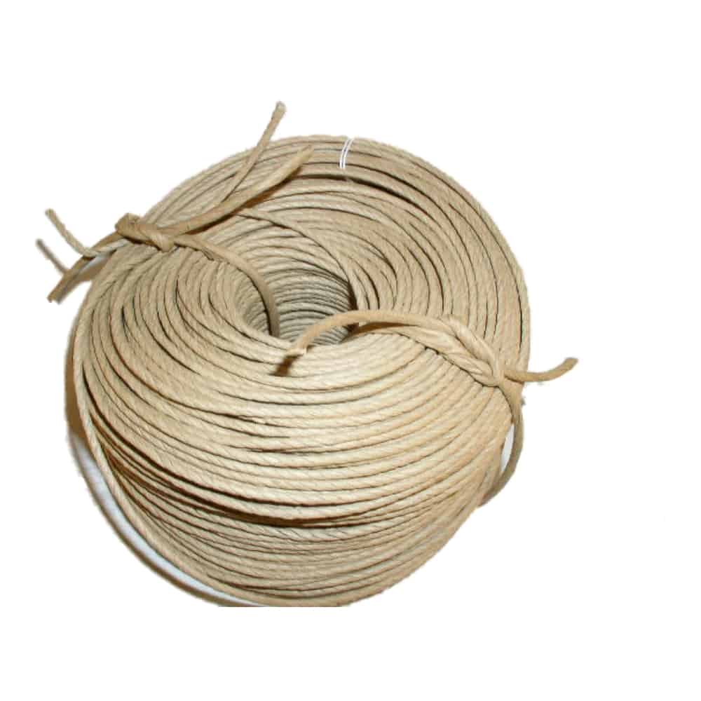UNLACED Danish Cord 3 Ply 10 Lb. Coil or Reel, Denmark Weave