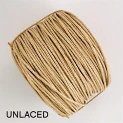 Laced Danish Cord 3 Ply 10 Lb. Coil or Reel, Denmark Weave