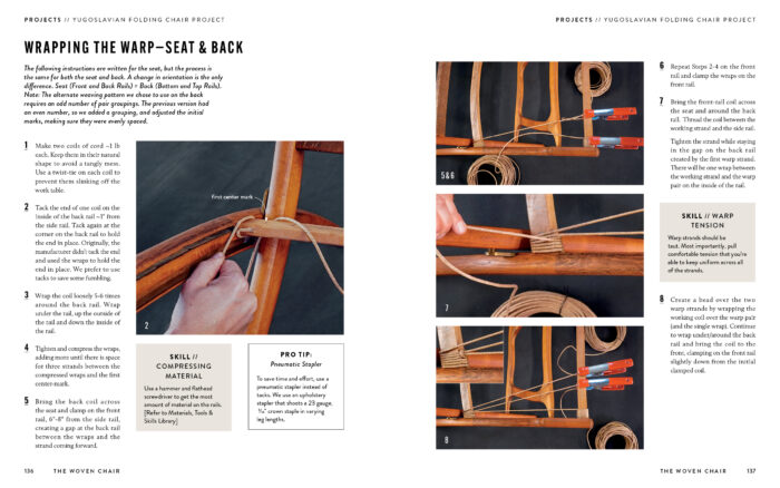 The Woven Chair, Traditional and Modern Seat Weaving by Brandy Clements and Dave Klinger - Image 10