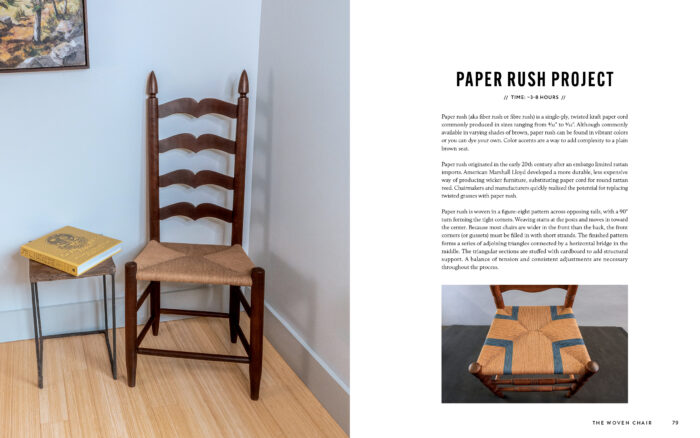 The Woven Chair, Traditional and Modern Seat Weaving by Brandy Clements and Dave Klinger - Image 7