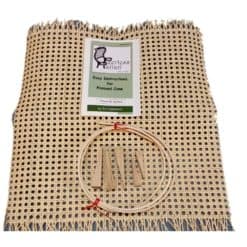 Complete Chair Caning Kit, Pressed Cane